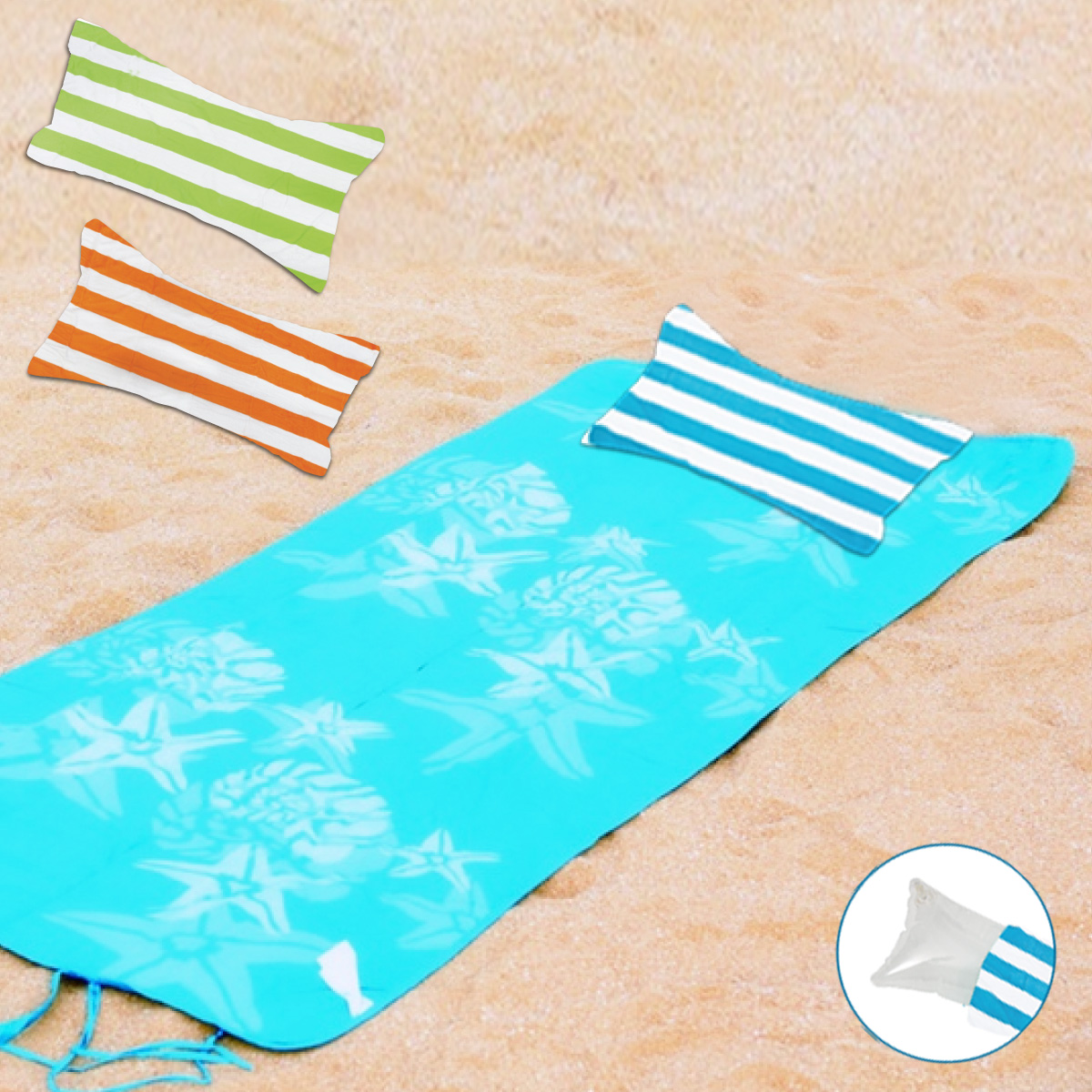 כרית נוחה מבד מגבת - רילקס כרית נוחה מבד מגבת - רילקס