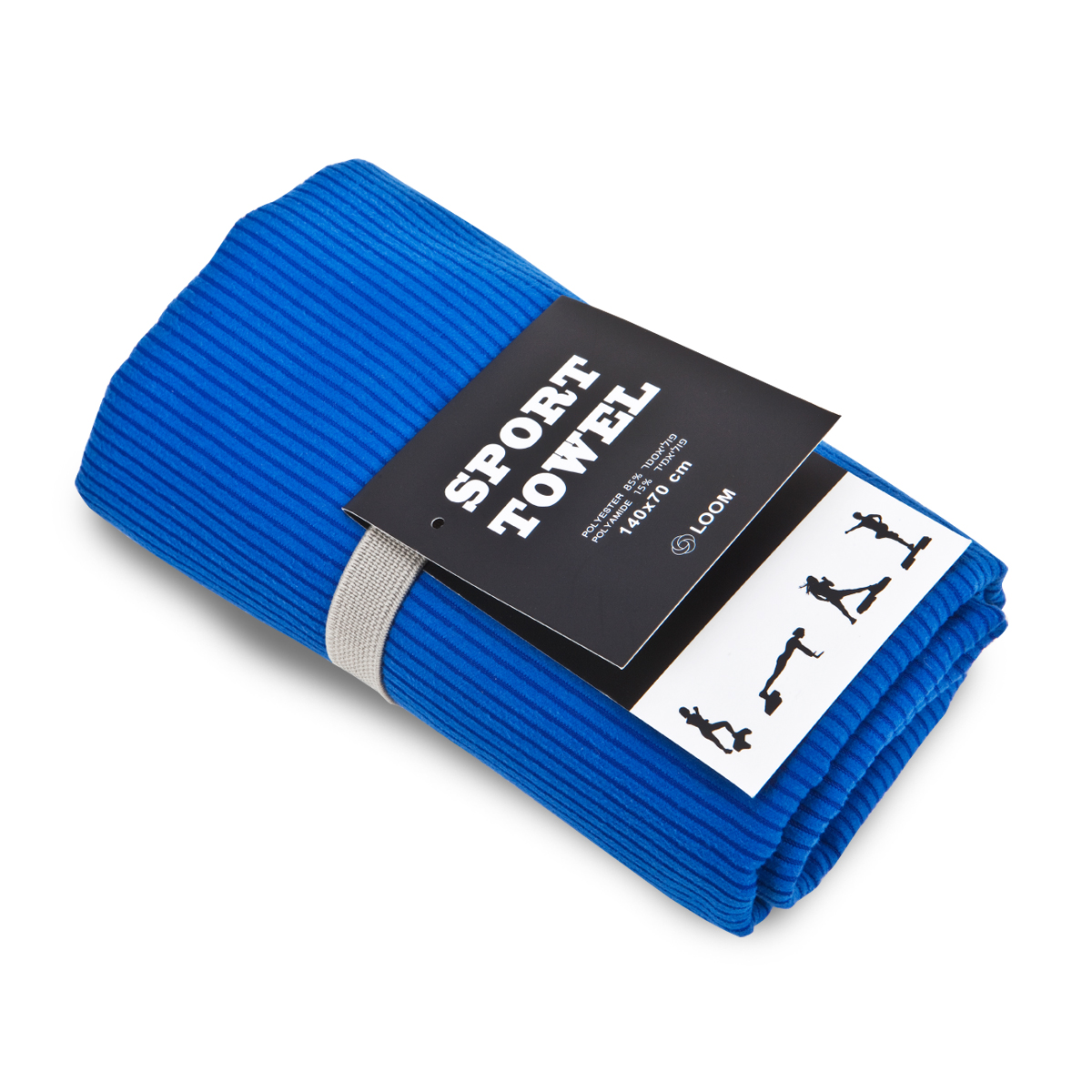 מגבת ספורט - באדן מגבת ספורט - באדן