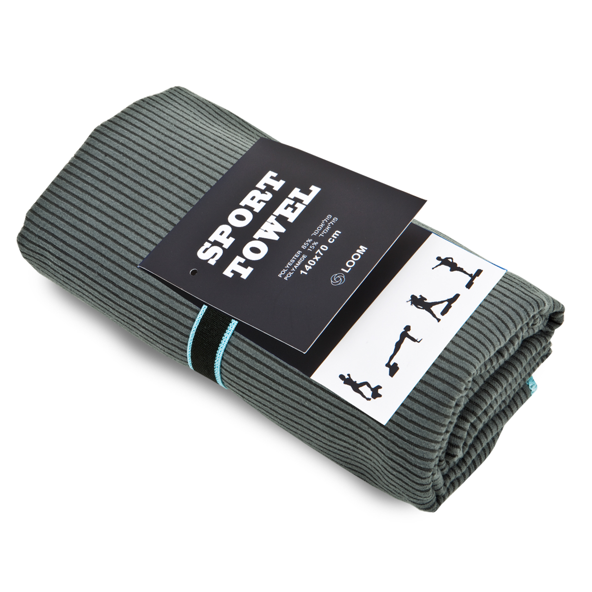 מגבת ספורט - באדן מגבת ספורט - באדן