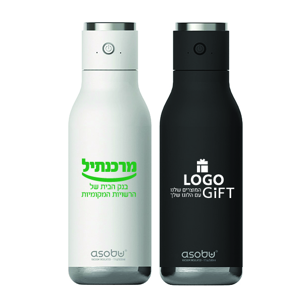 בקבוק תרמי משולב עם רמקול בקבוק תרמי משולב עם רמקול