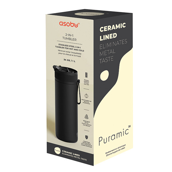 ספל תרמי 600 מ"ל שומר קור וחום ASOBU ספל תרמי 600 מ"ל שומר קור וחום ASOBU