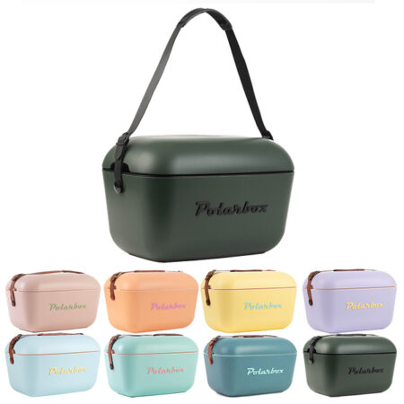 צידנית קשיחה עם רצועף כתף מעור 20 ליטר פולארבוקס