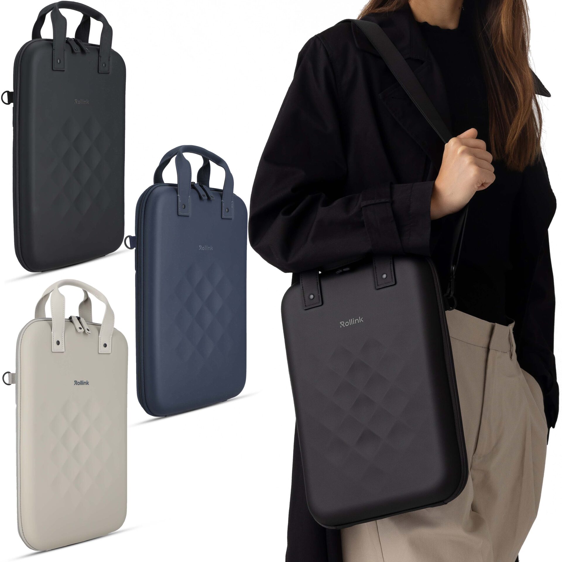 תיק מחשב 15.6 קשיח LAPTOP CASE GO - מבית המותג Rollink תיק מחשב 15.6 קשיח LAPTOP CASE GO - מבית המותג Rollink